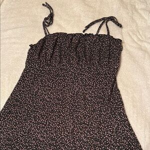 Floral Spaghetti Strap Dress